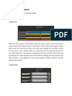 Jenis Kabel Listrik