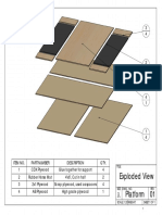 Exploded View Platform Parts List