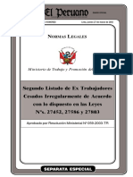 Resolucion Ministerial 2do Listado - Unlocked PDF
