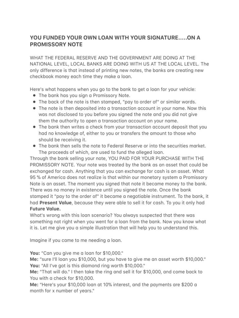 How Banks Create Money Through Loans An Explanation of the Modern