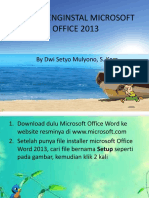 Cara Menginstal Microsoft Office 2013
