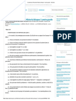 Cuestionario Resuelto Historia Bloque 1 Sexto Grado - Exámen1 PDF