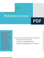 Control de Lectura - Robinson Crusoe