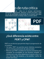 Metodologia de Ruta Critica Exposicion 1