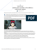 26 Preguntas para Ayudar A Los Niños A Conocerse Mejor