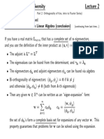 (Part 1: Linear Algebra Concepts Part 2: Orthogonality of FCNS, Intro To Fourier Series) (Haberman Sect 5.5 App) (Continuing From Last Time... )