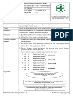 8.1.1 Sop Pemeriksaan Golongan Darah