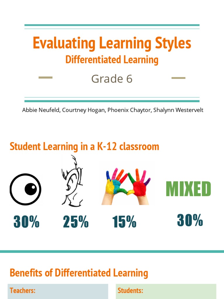 Differentiated Learning | PDF
