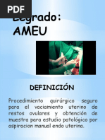 Legrado Uterino Instrumentado y Aspiracion Mecanica Endouterina | PDF ...