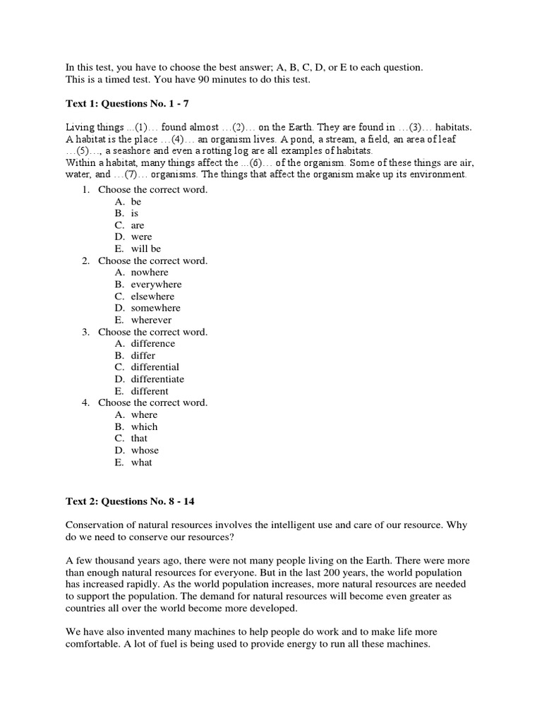 English Olympiad Practice Questions | PDF | Honey Bee | Apoidea