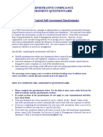 AdminComplianceJointAssessQuestionnaire March 09 PDF