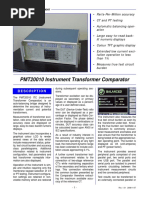 PMT20010 Instrument Transformer Comparator: Description