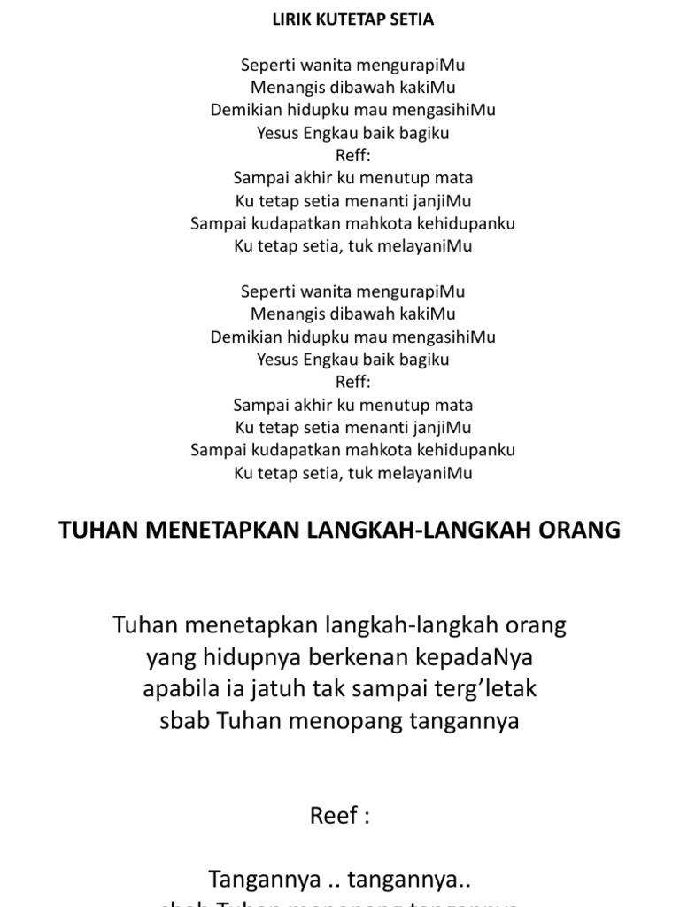 Power Point Pujian Rohani