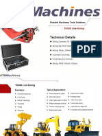 Tdg50 Portable Line Boring Machine-Dthmachines