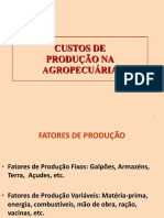 Custos de Produção 