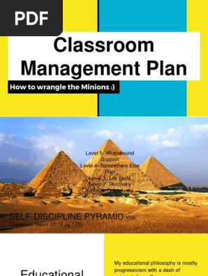 classroom management plan
