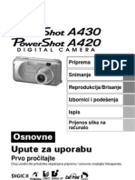 CANON - PowerShot A430 - 420 Digitalni Fotoaparat