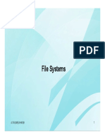File Systems: 1 AITA/SWBU/HW/08