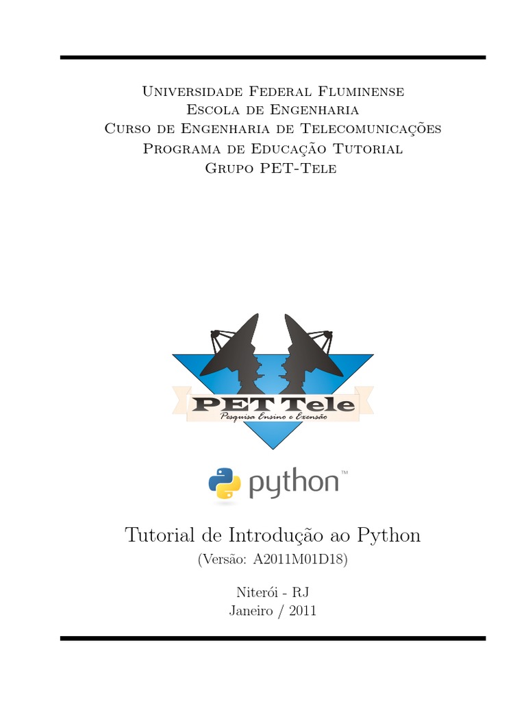 Python PDF | PDF | Python (linguagem de programação) | Bancos de dados