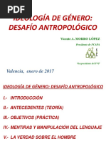 Ideologia de Genero Desafio Antropologico090117