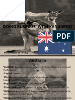 Doing Business With Kangaroo: Presentation By: Vishal