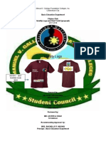 Identity Logo: Basic Education Department Filipino Club Identity Logo and Club T-Shirt (Proposal)