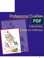 Professional Qualities