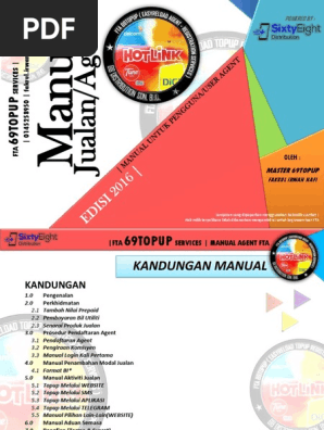 Manual Jualan Agent Fta69topup