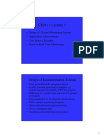 CE5113 Lecture 3 - Design of Instrumentation Scheme