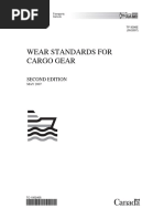 Wear standard for cargo gear