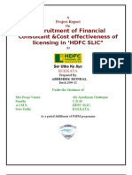 Recruitment of F.C and Cost Effectiveness of Licensing