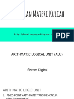 Arithmatic Logical Unit (Alu)
