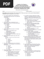 FINAL EXAM Exam in Oral Communication