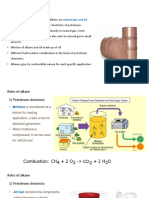 Roles of Alkane: Natural Gas and Oil