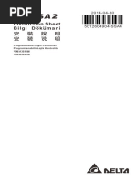 Datasheet Delta - DVP-SA2 - I - MUL - 20140513 PDF