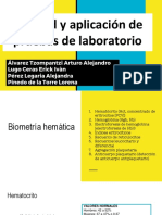 Utilidad y Aplicación de Pruebas de Laboratorio