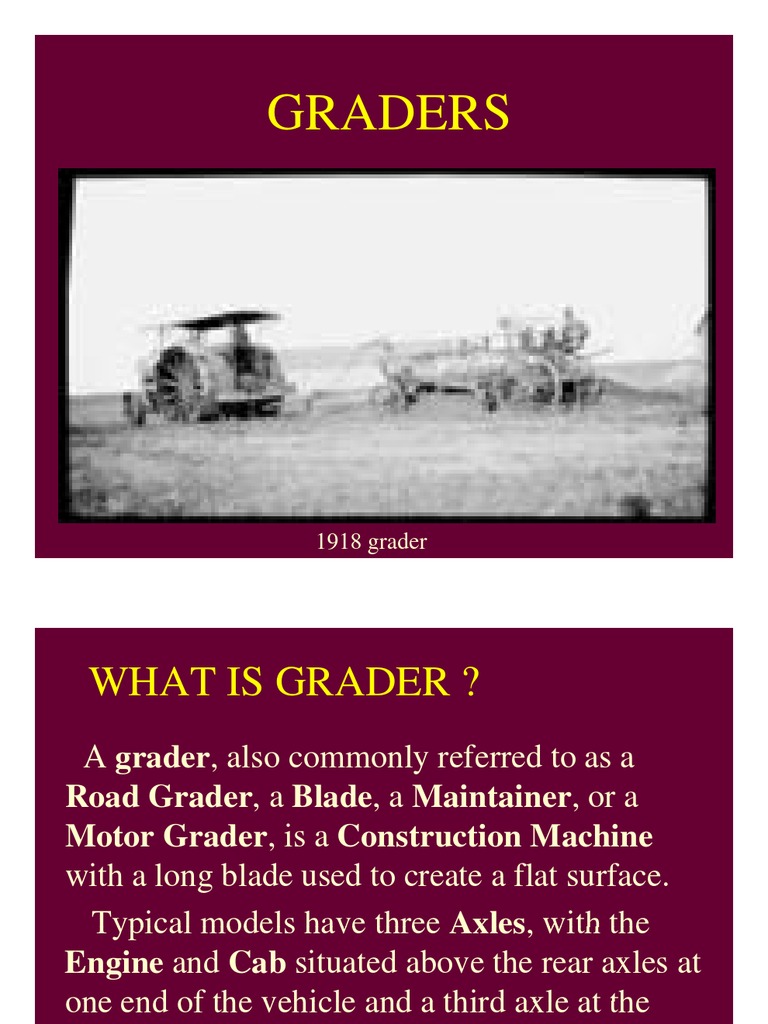 Graders | PDF