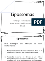 Lipossomas: veículos para entrega de fármacos