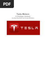 Tesla Motors: A Strategic Analysis