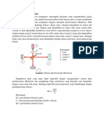 Interferometer Michelson