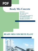 Ready Mix Concrete PPT 01 | PDF | Horticulture And Gardening | Concrete