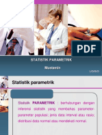 1. Statistik Parametrik D-IV Perawat