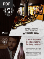 Linha Barbearia Beneficios Modo Usar