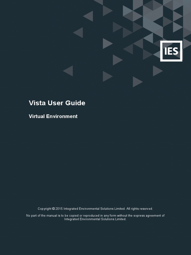 Vista User Guide: Virtual Environment | Download Free PDF | Button ...