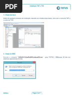 Instalação TAF TSS