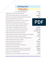 100 Computer Questions English 1