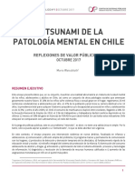 Reflexiones de Valor Público N°1. El Tsunami de La Patología Mental en Chile PDF