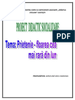 PROIECT DIDACTIC SOCIALIZARE.doc