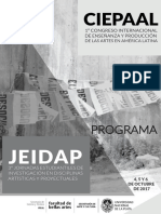 Programa Ciepaal y Jeidap 2017