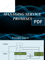 Gap 4 - Managing Service Promises